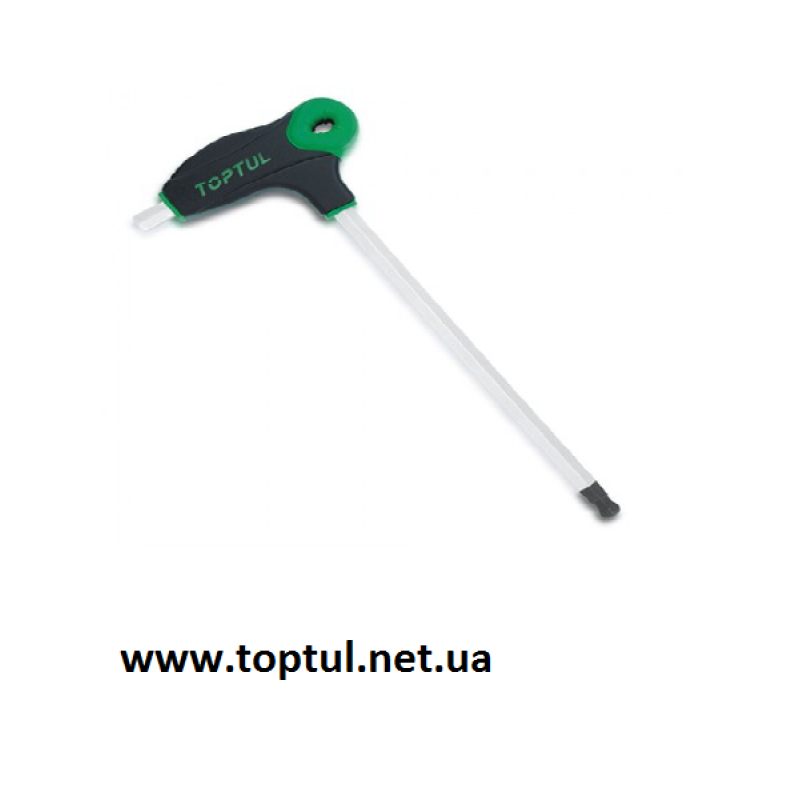 Ключ шестигранный с ручкой L-обр. 8мм  L265x116  TOPTUL AGCD0827