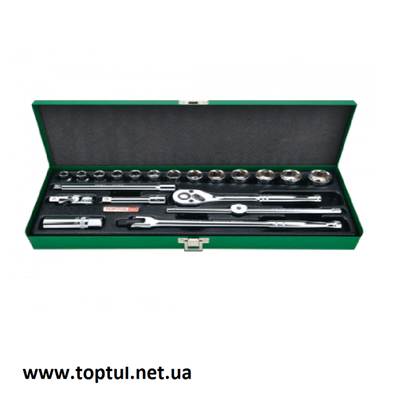 Набор инструмента 3/8" 20ед. GCAD2001 TOPTUL