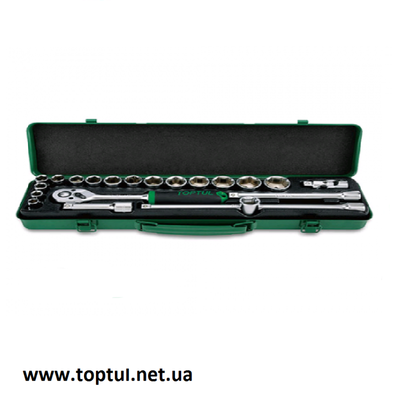 Набор инструмента 3/8" 21ед. GCAD2102 TOPTUL