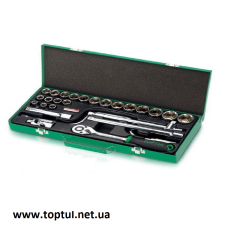 Набір інструменту 1/2" 26од. (12гр) GCAD2602 TOPTUL