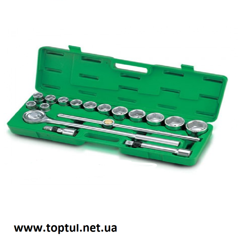 Набор инструмента 3/4" 17ед. (6гр.) GCAI1701 TOPTUL