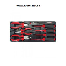 Набор инструмента (1000V) 8 ед. (в ложементе,тип В)  TOPTUL GAAT0810