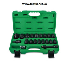 Набір головок ударних 1/2 "10-32мм 27од. GCAI2701 TOPTUL