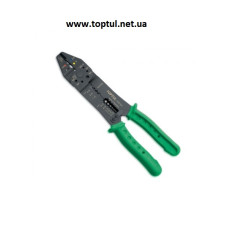 Кліщі для обтискання клем та зняття ізоляції TOPTUL DIBB1009