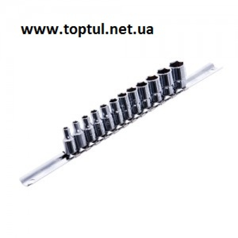 Набор головок 1/4" 12ед. на планке GAAQ0801U TOPTUL