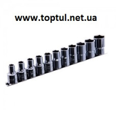 Набір головок 1/2 "11од. на планці GAAQ1601U TOPTUL