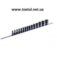 Набір головок 1/2 "15од. на планці GAAQ1603U TOPTUL